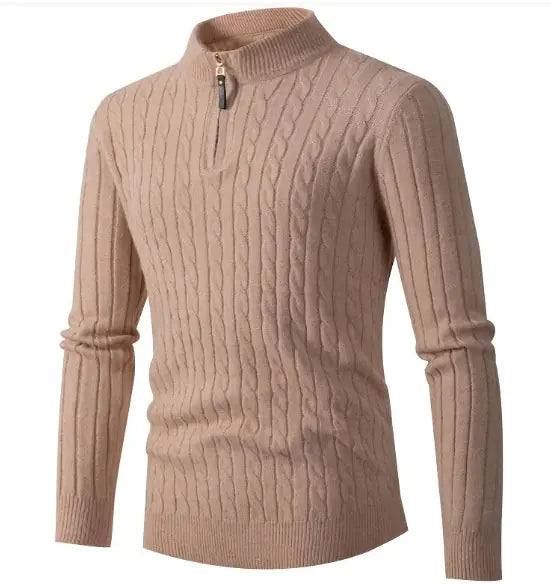 Cotton Blend quarter zip