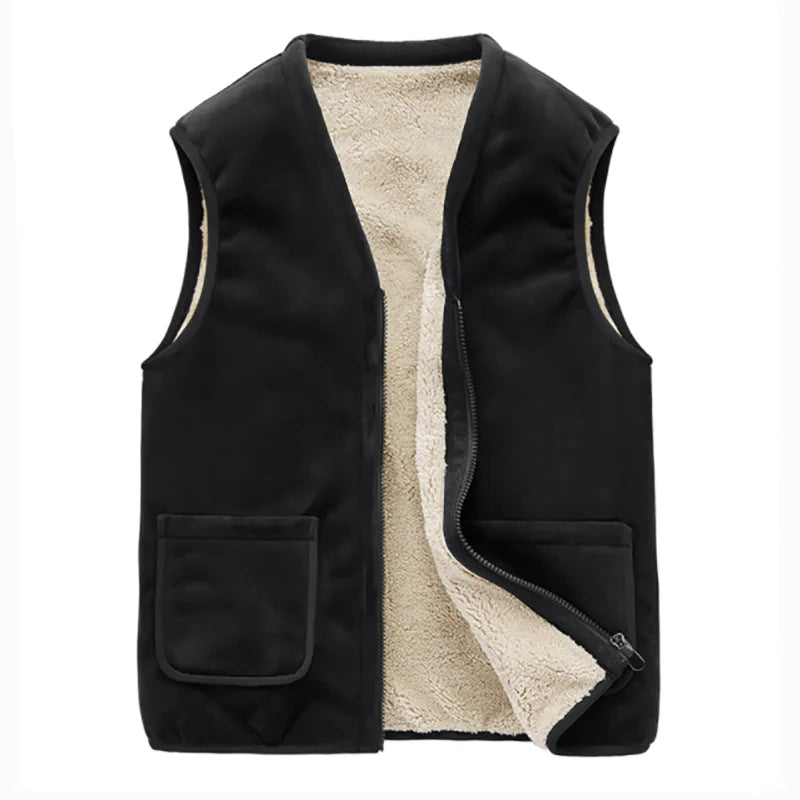 Men's Cashmere Vest: Windproof, Warm & Breathable