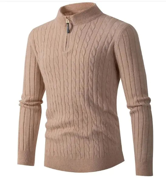 Cotton Blend quarter zip